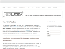 Tablet Screenshot of neolucida.com